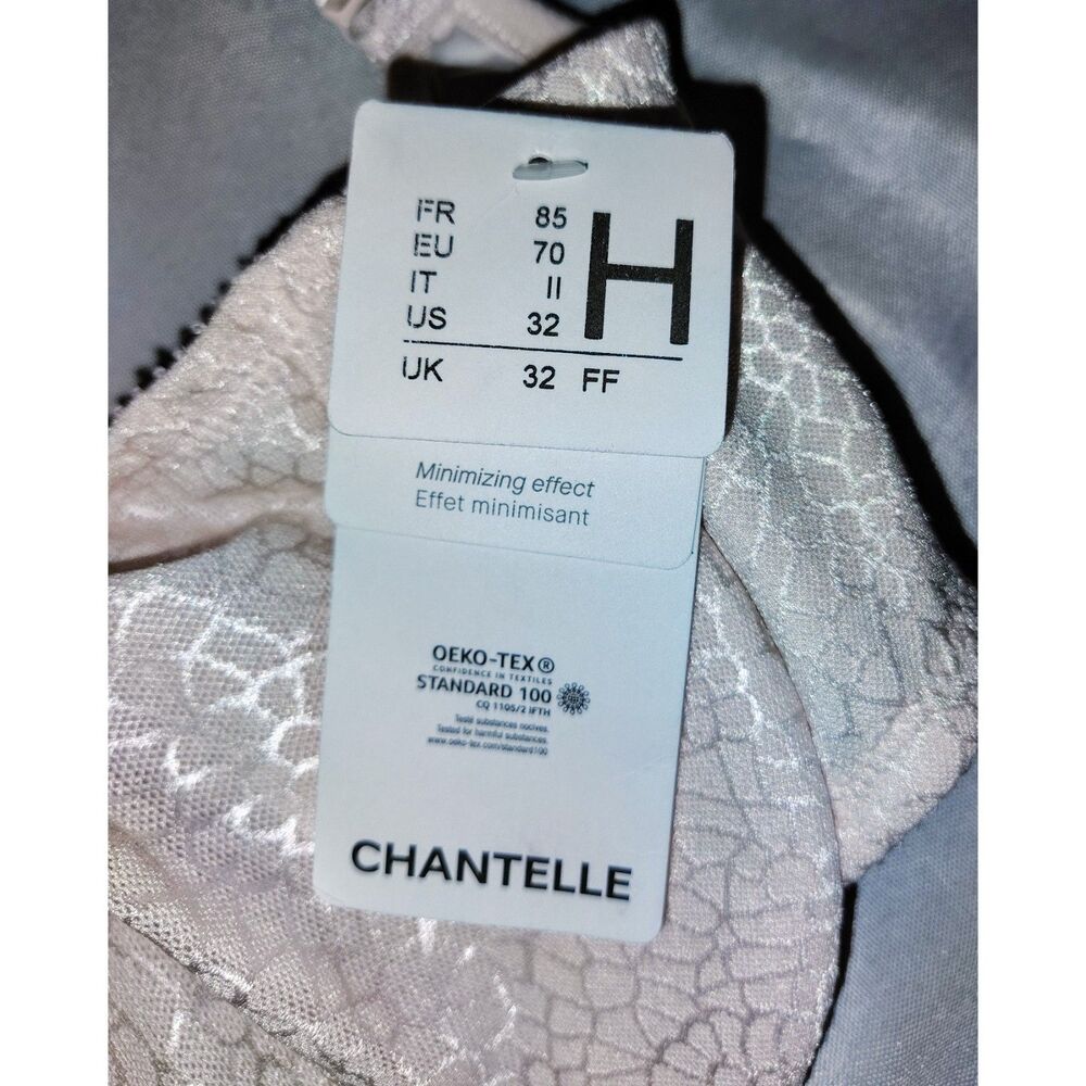 NWT Chantelle C Magnifique Seemless Unlined Minimizer 32H Bra Blushing Pink - Picture 5 of 8